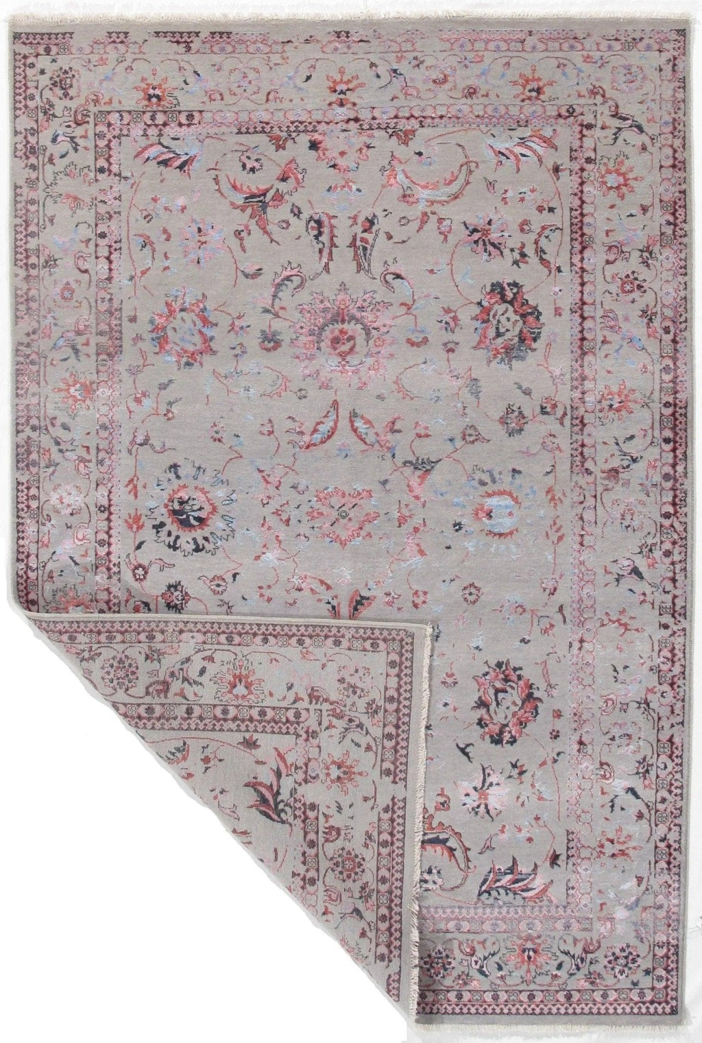 Canvello Gray Modern Area Rug - 6' X 9'