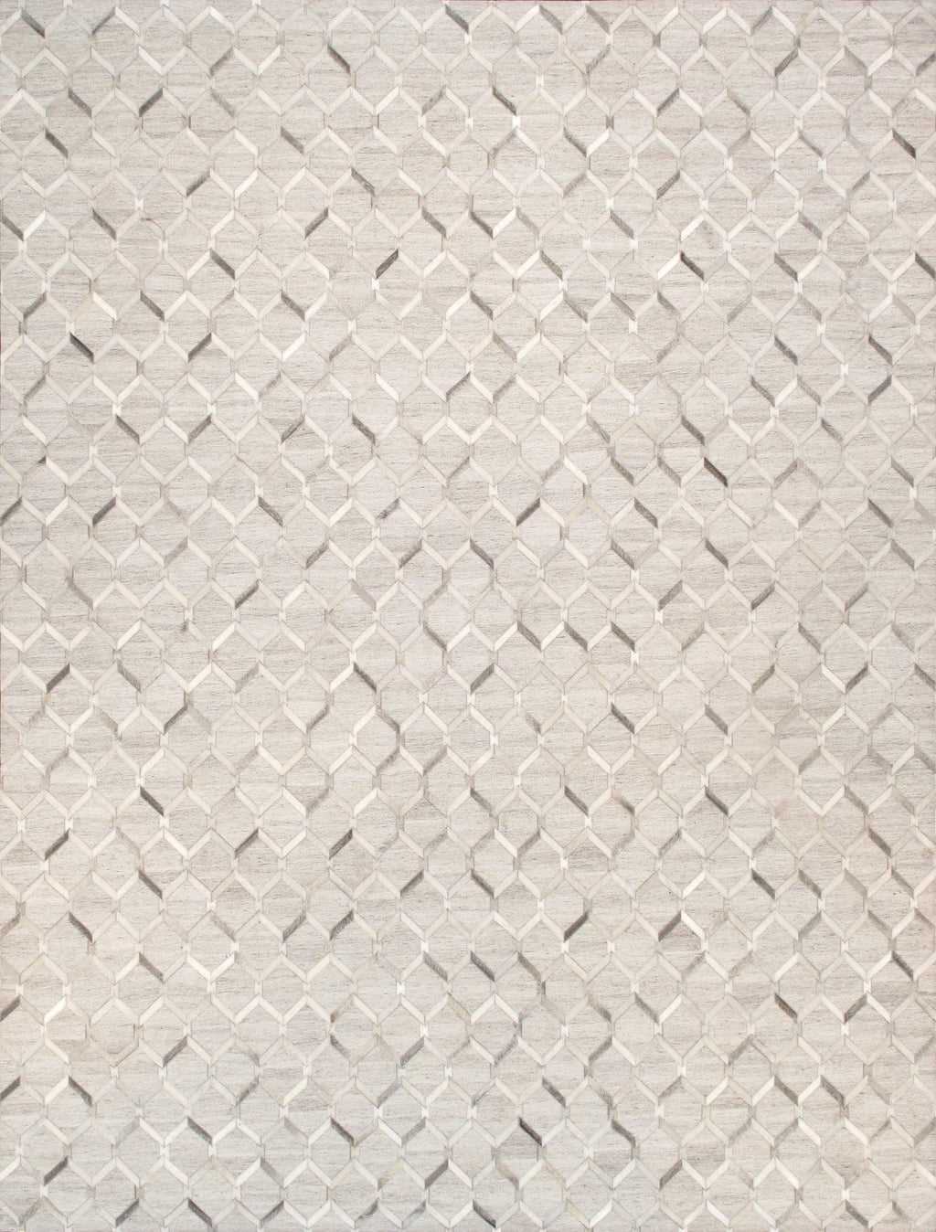 Canvello Hand-Loomed Cowhide Area Rugs- 5x8