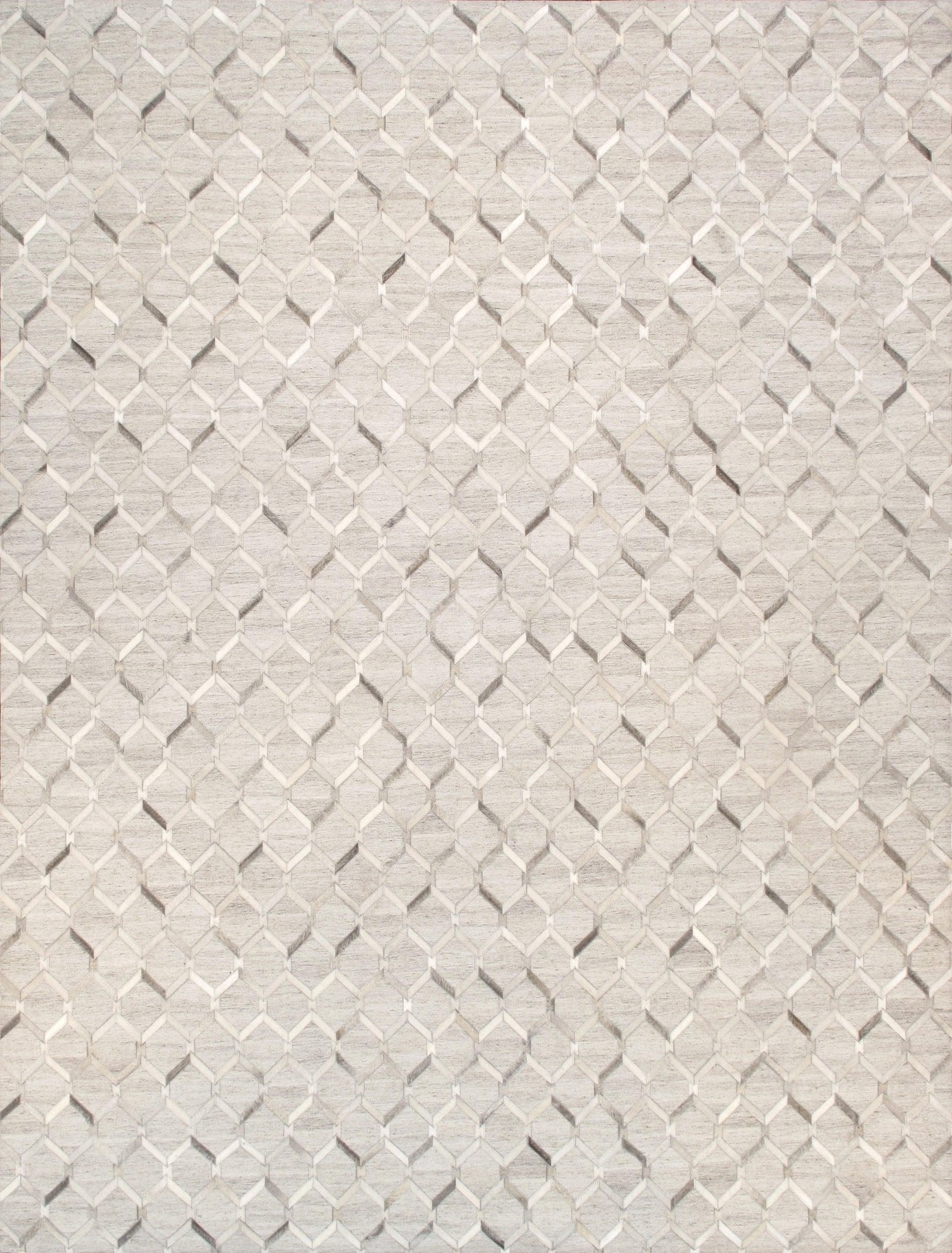 Canvello Hand-Loomed Cowhide Area Rugs- 5x8