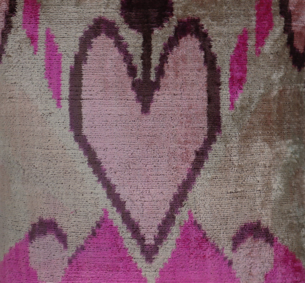 Canvello Handmade Decorative Throw Pillow with Down Filled Cushion Insert