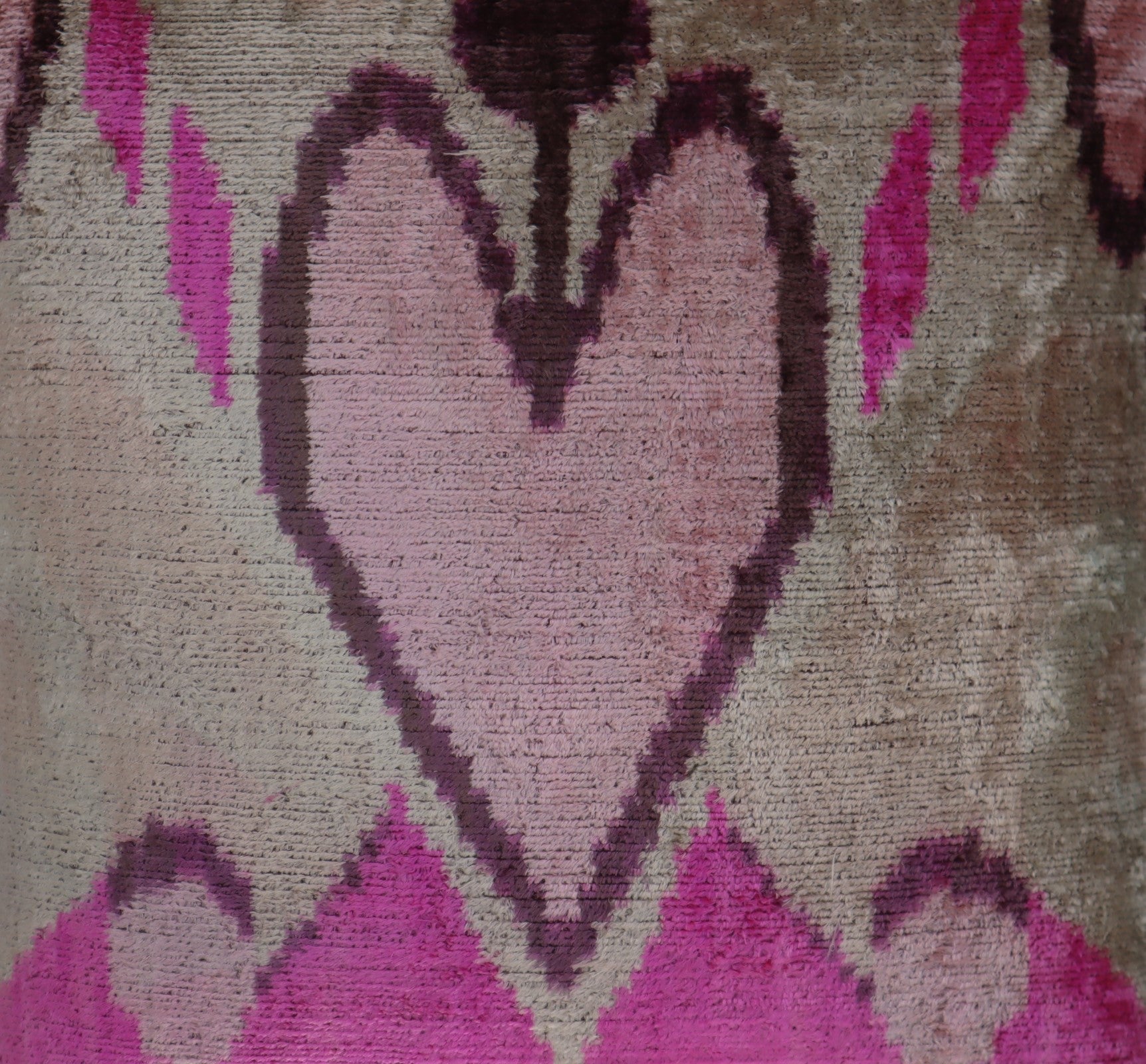 Canvello Handmade Decorative Throw Pillow with Down Filled Cushion Insert