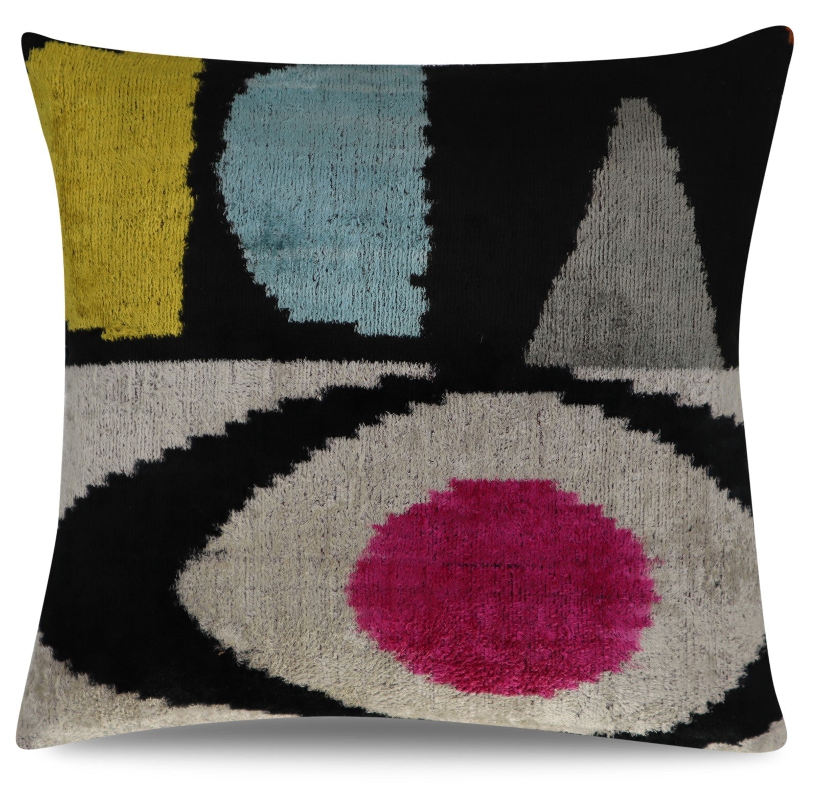 Canvello Handmade Decorative Throw Pillow with Down Filled Cushion Insert
