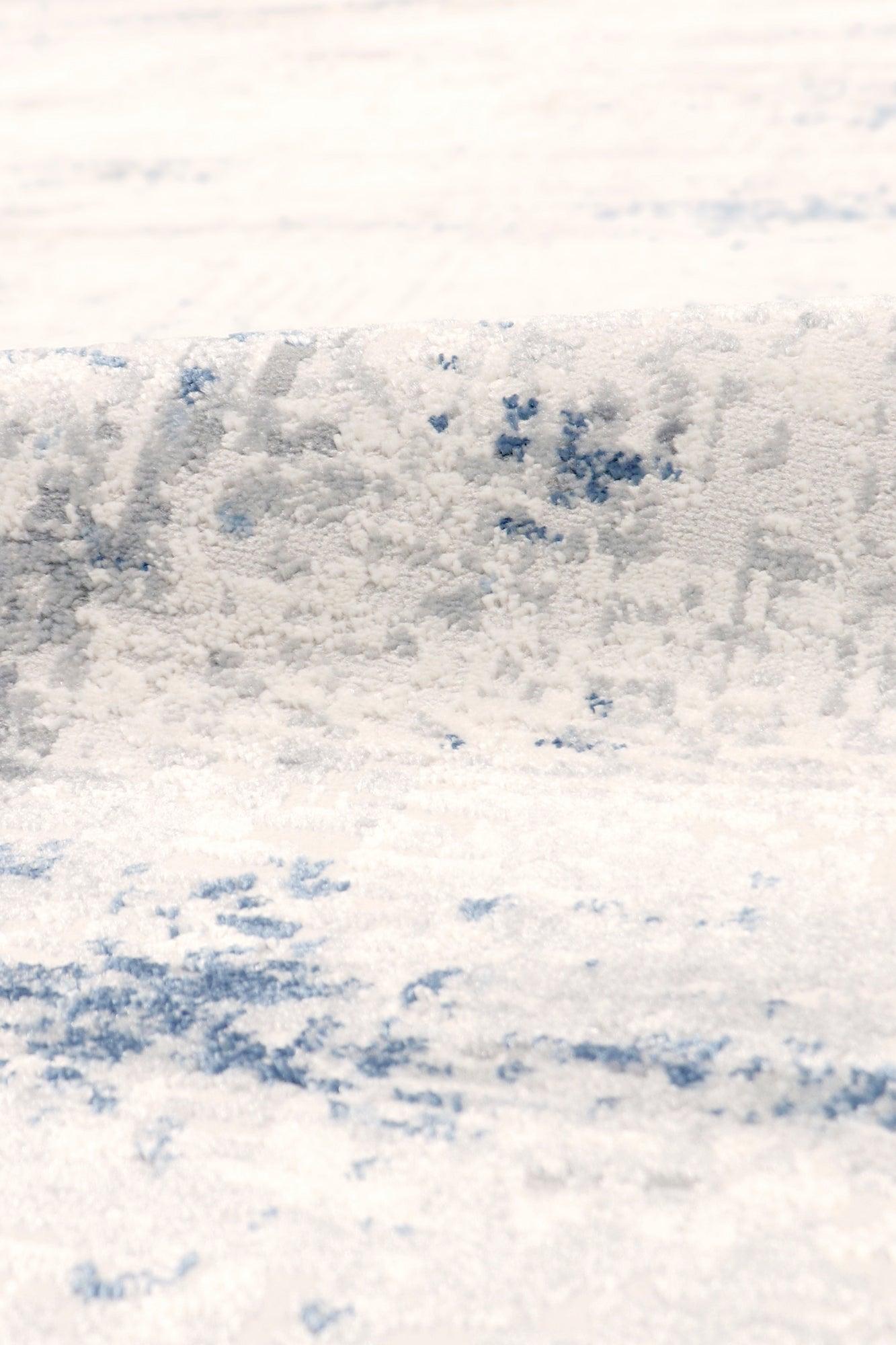 Canvello Light Grey Fabric Area Rug- 2' X 3'-3