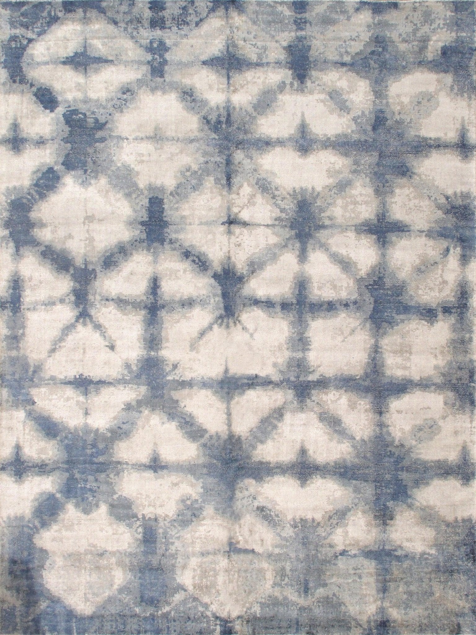 Canvello Modern Blue Farmhouse Area Rug -12' X 15'