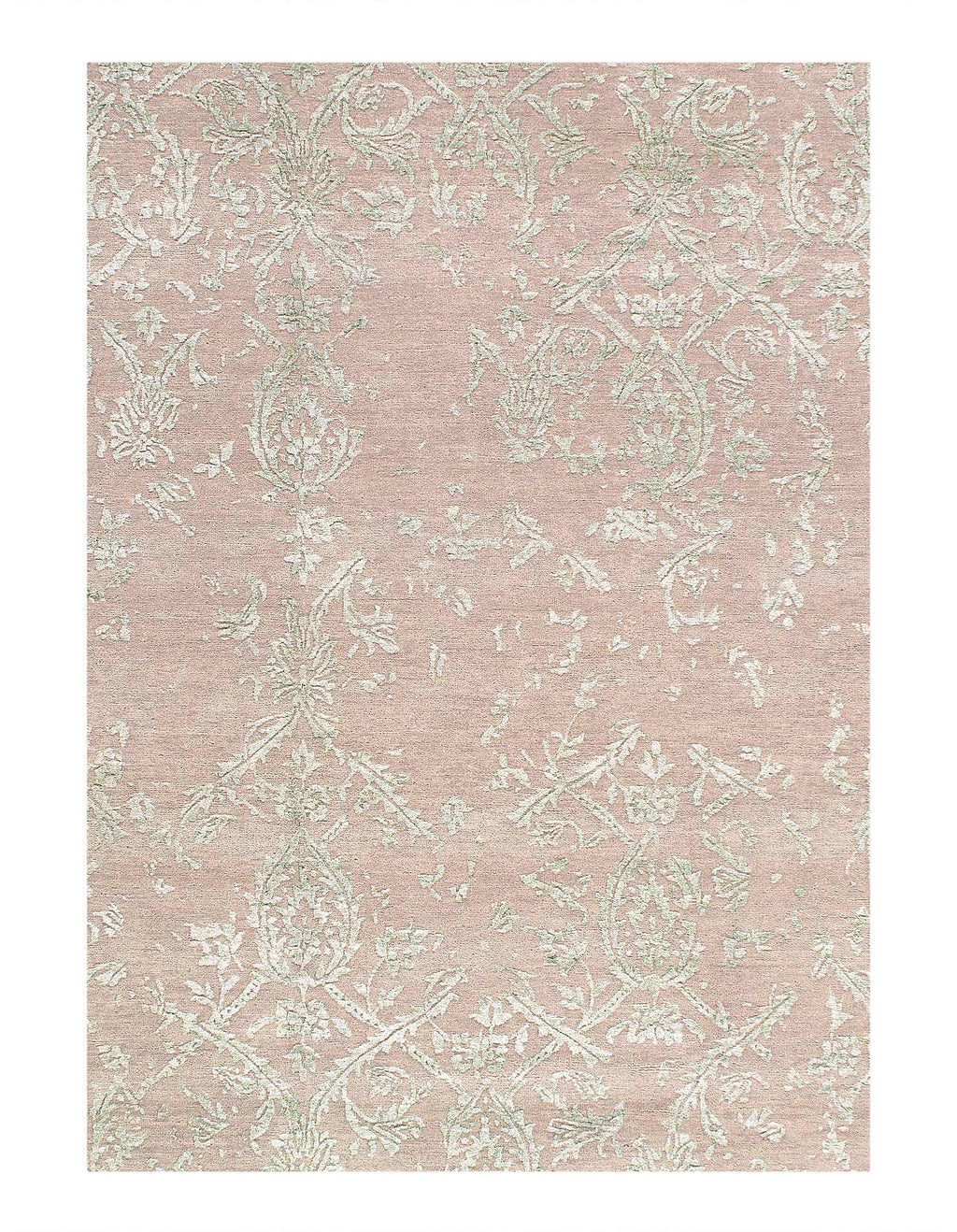 Canvello Modern Blue Grey Area Rugs - 8' x 10'