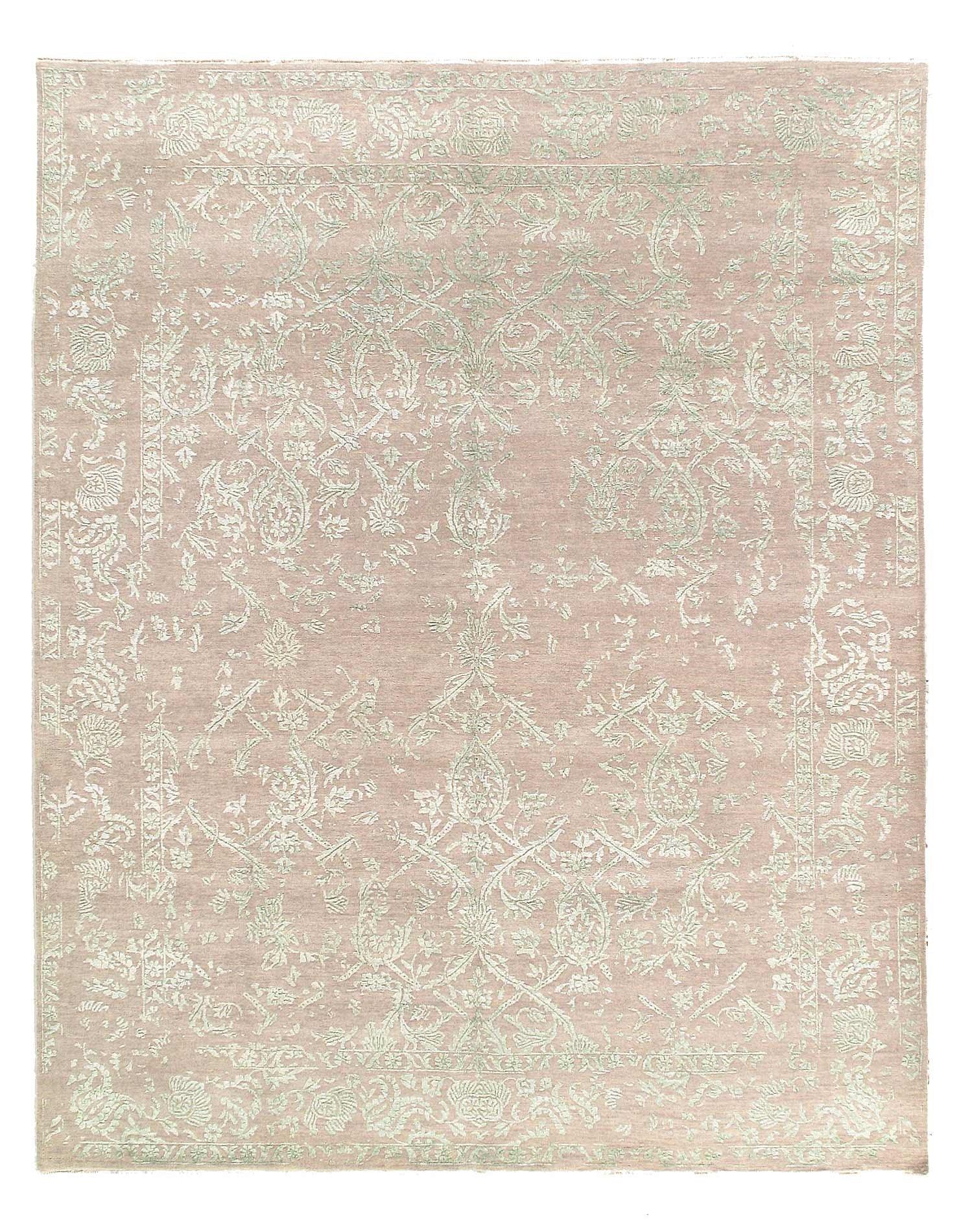 Canvello Modern Blue Grey Area Rugs - 8' x 10'