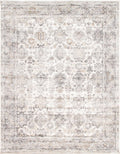 Canvello Modern Design Power Loom Area Rug- 2' X 3'