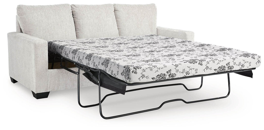 Rannis - Queen Sofa Sleeper - Fabric - Snow-1