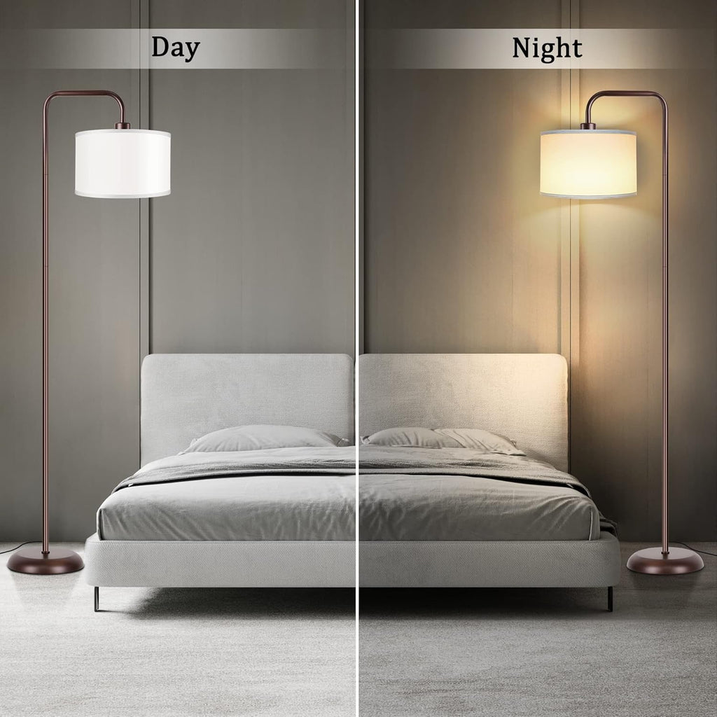 Led Floor Lamp Elegant Bronze Finishing Illumination-3