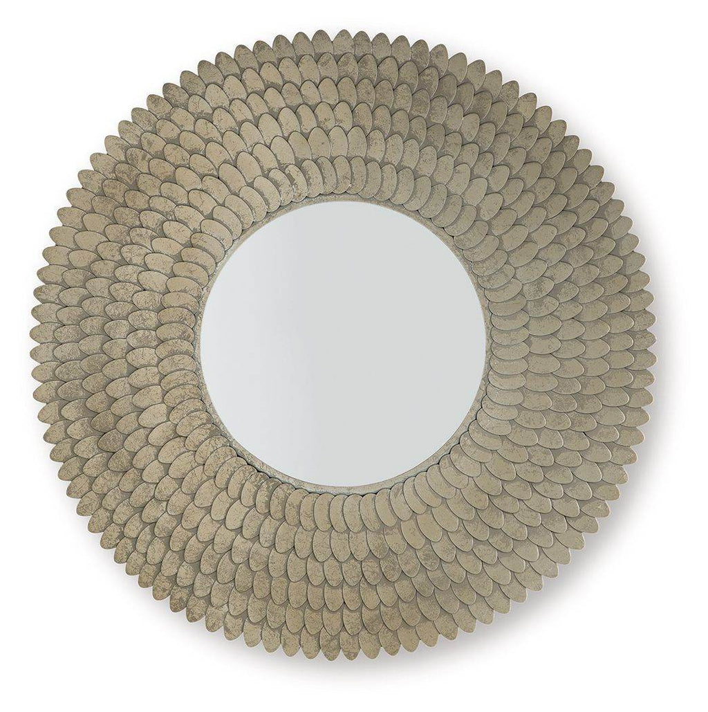 Wrightmund - Accent Mirror - Champagne Finish-0