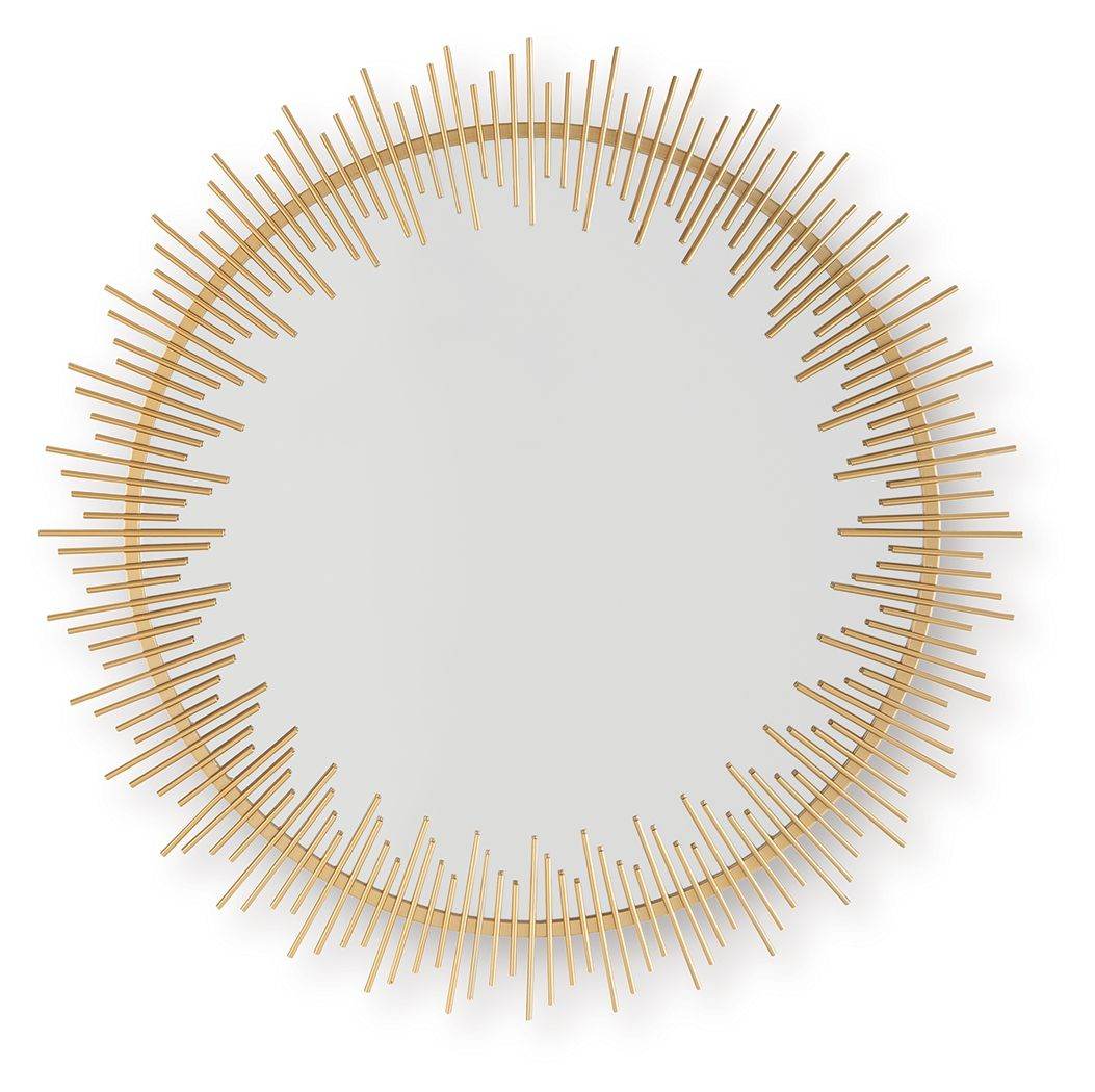 Wainport - Accent Mirror - Gold Finish-0