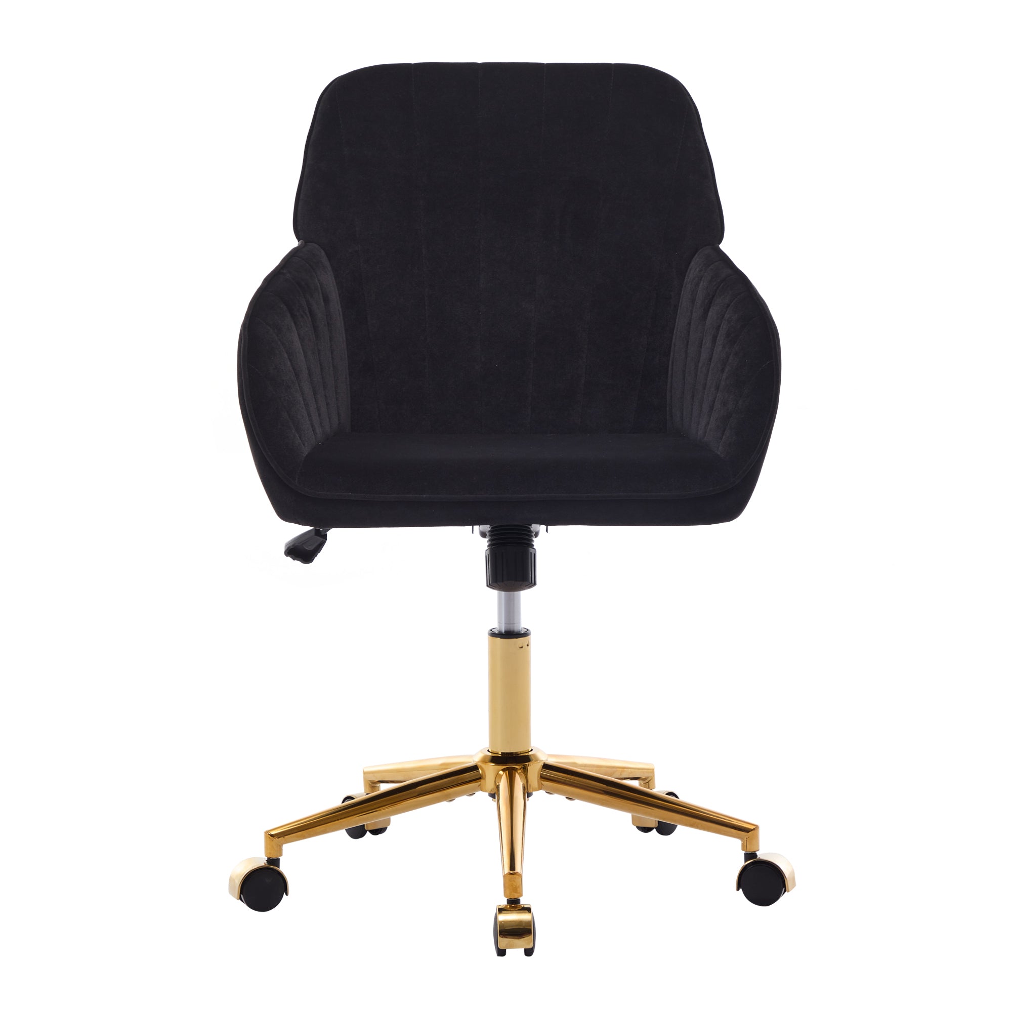 Black Velvet TY Adjustable Office Chair