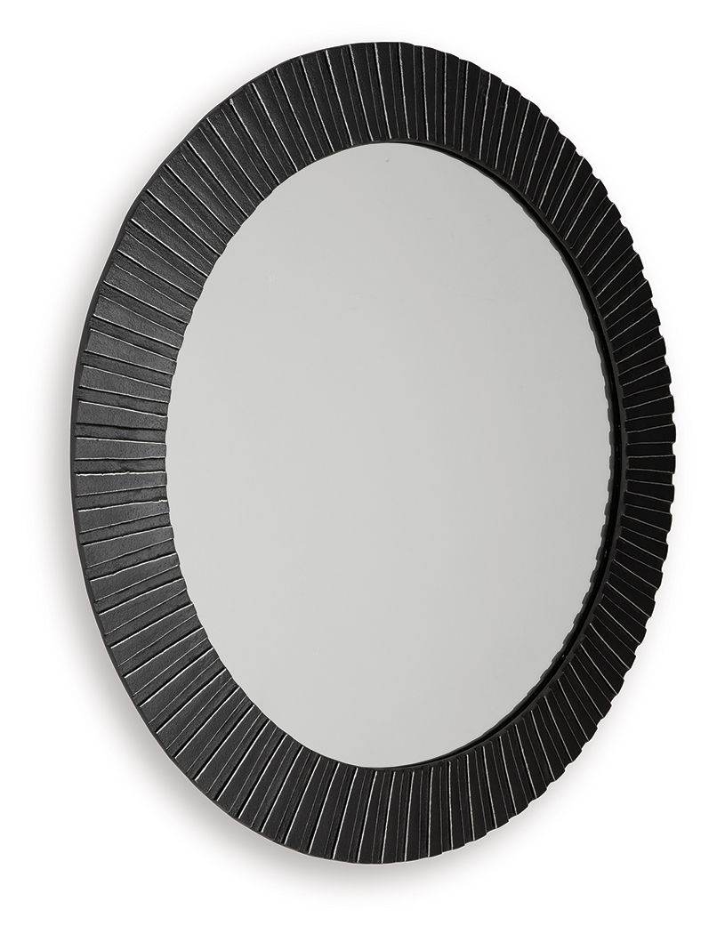 Ozias - Accent Mirror - Black-2