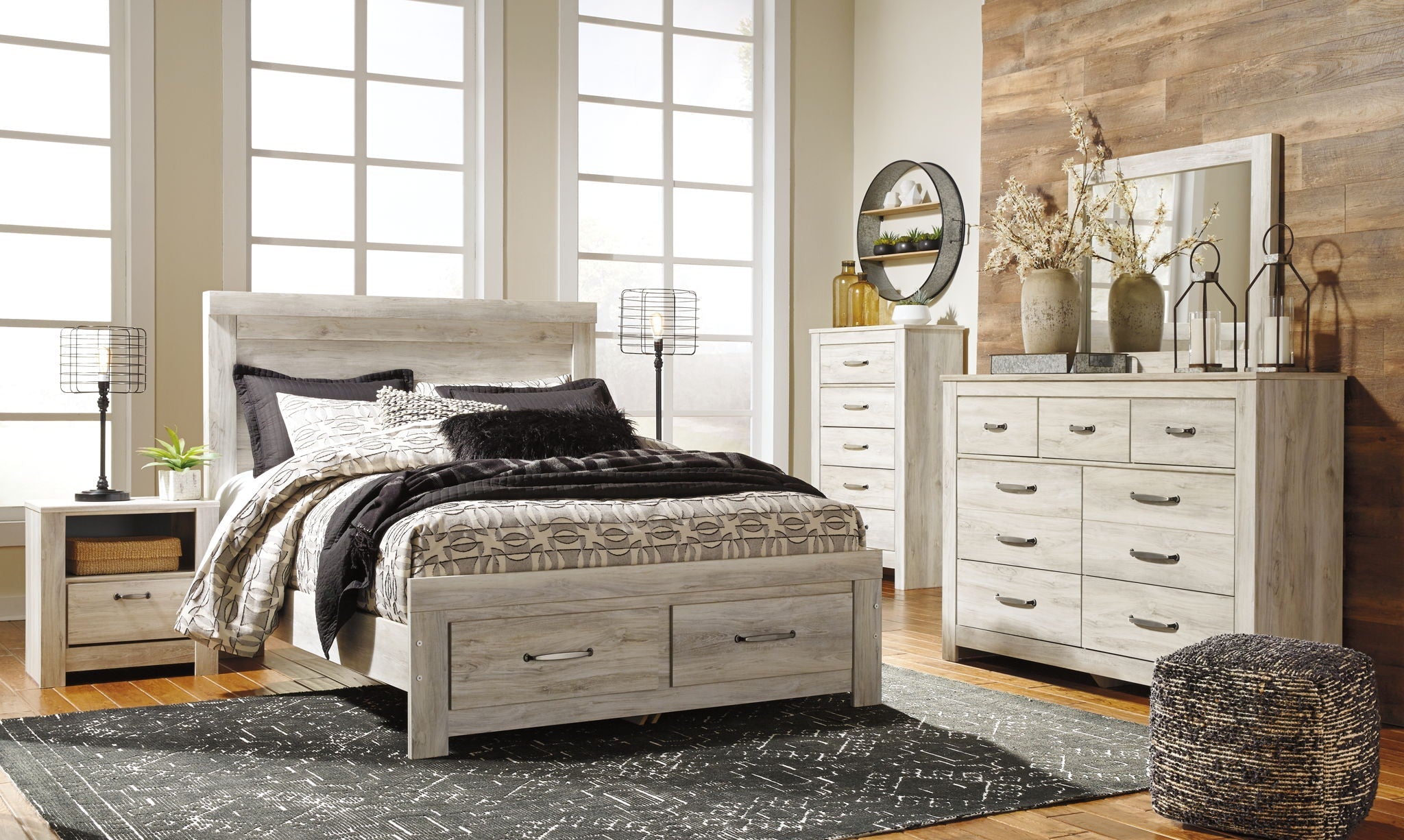 Bellaby - Platform Bed With Storage-2