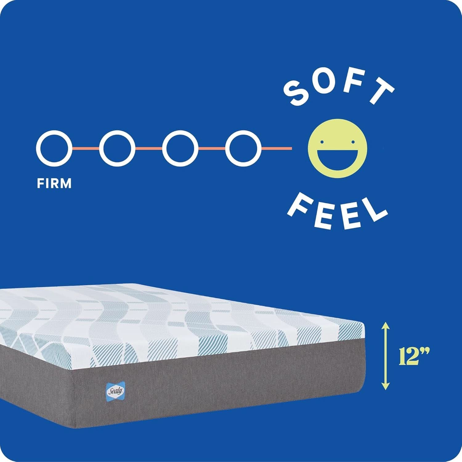 Queen Dreamlife Gel Memory Foam Mattress Surface Guard-2