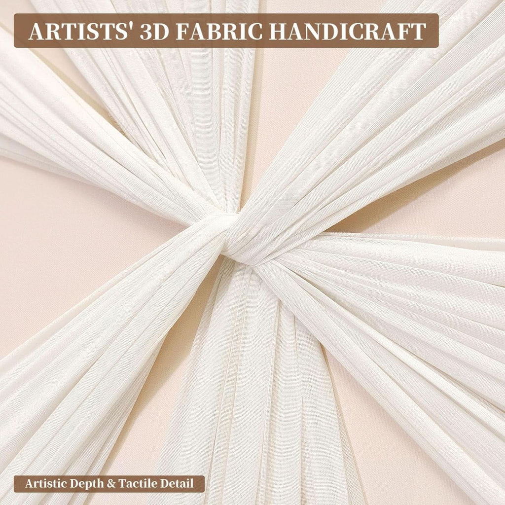 Vertical 30x45Inch 3D Texture Beige Canvas Wall Art-4