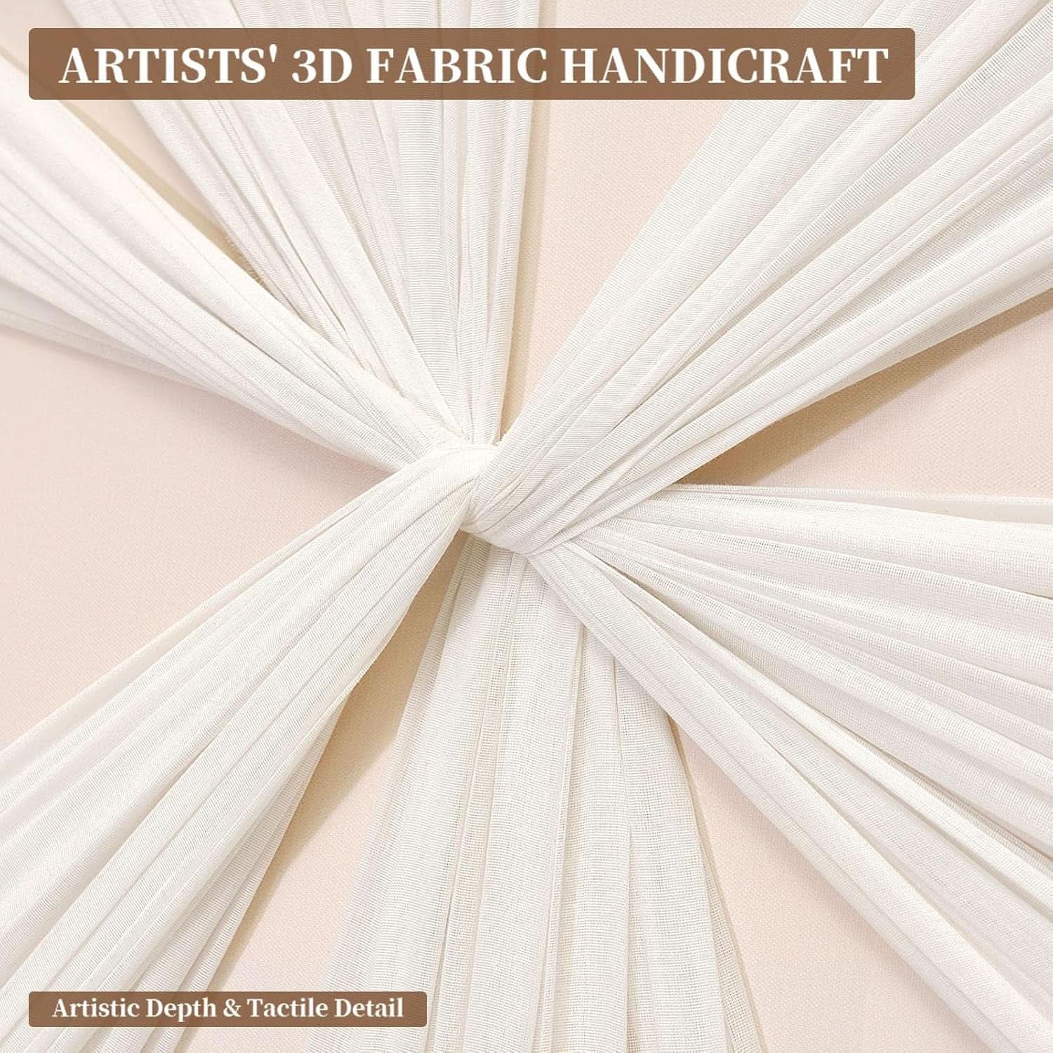 Vertical 30x45Inch 3D Texture Beige Canvas Wall Art-4