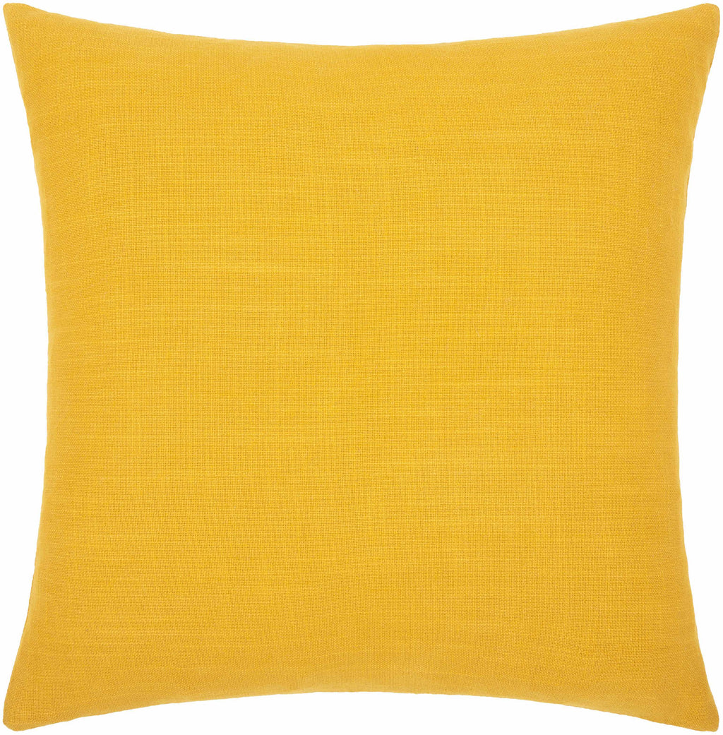 Devi Mustard Geometric Pattern Accent Pillow - Clearance