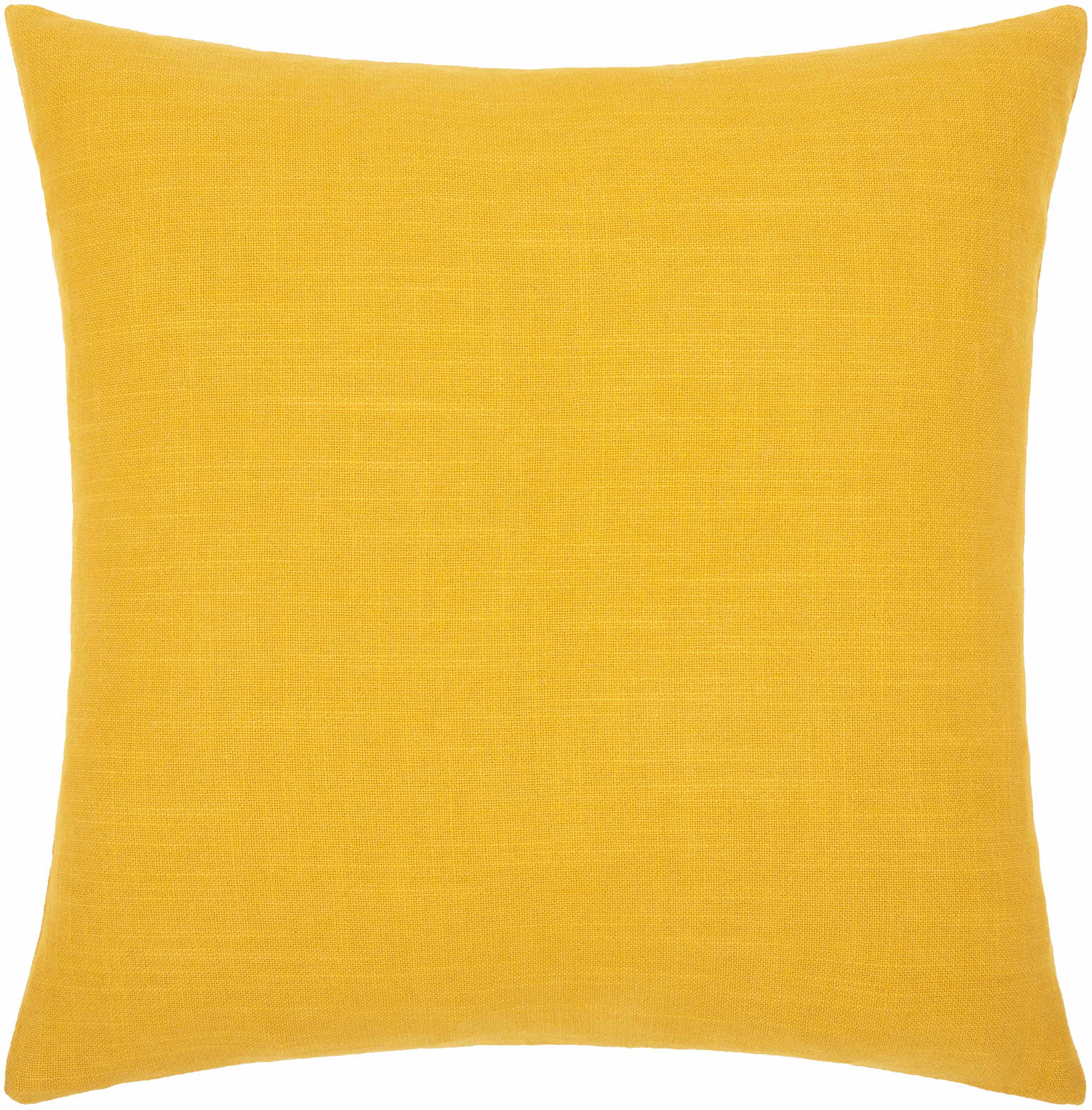Devi Mustard Geometric Pattern Accent Pillow - Clearance