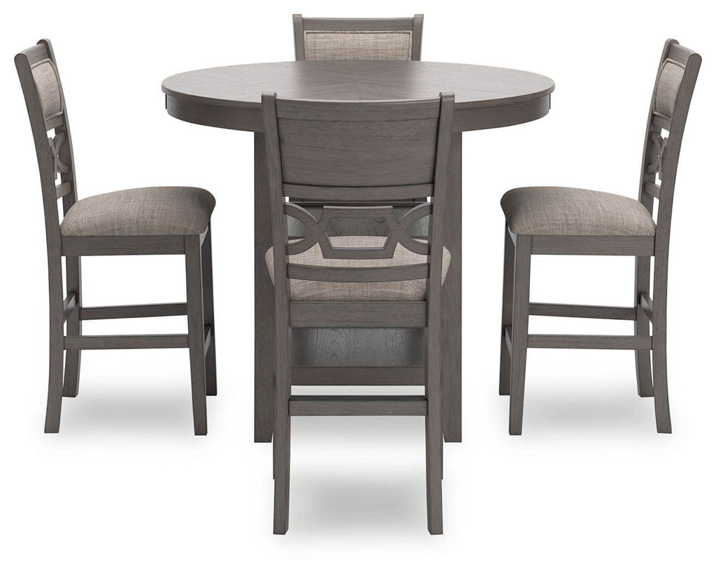 Wrenning - Drm Counter Table Set (Set of 5) - Gray-2