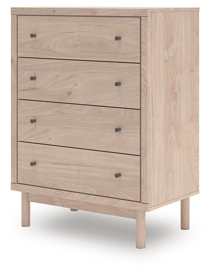 Arloster - Four Drawer Chest - Tan-2