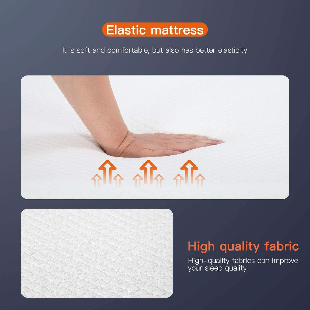 Gel Memory Foam Twin Mattress for Cool Sleep-4