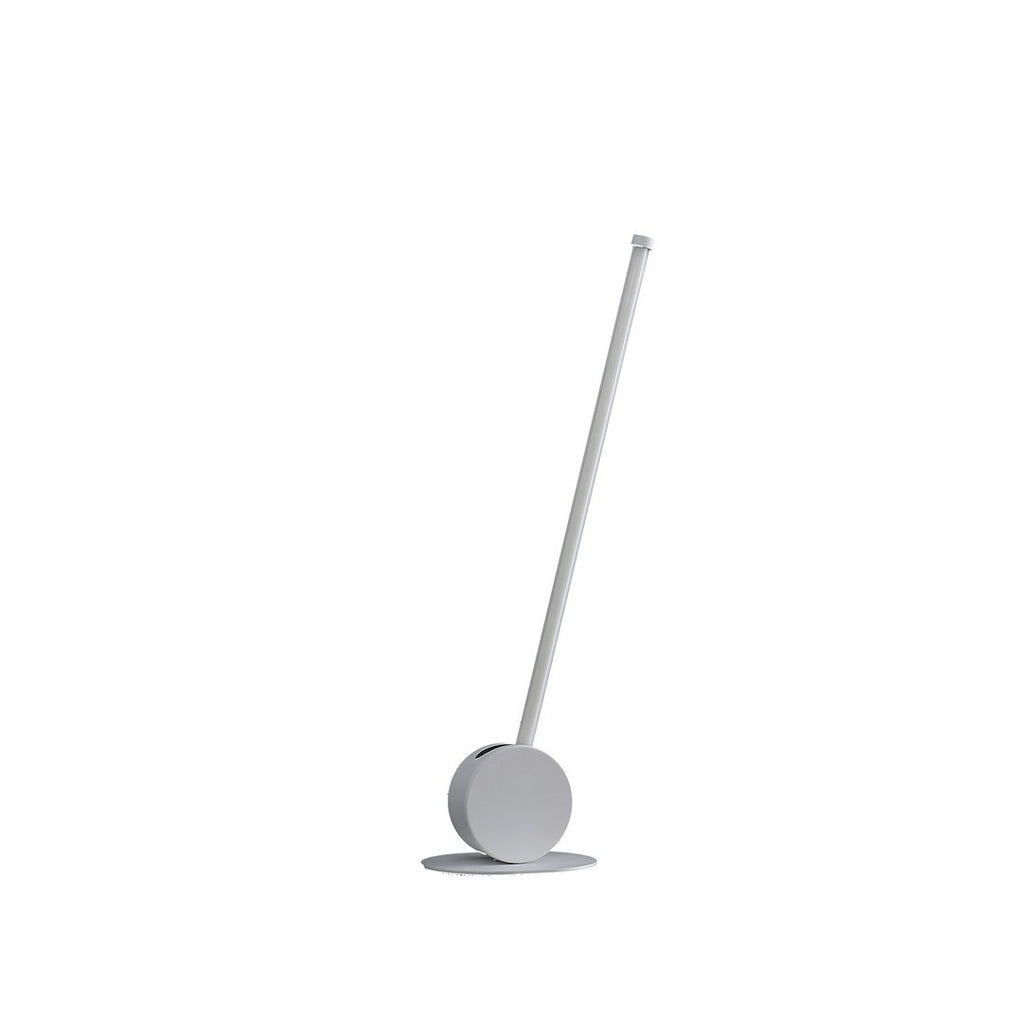 23' In Modern Led Leaning Towering Stick Metal Table Lamp