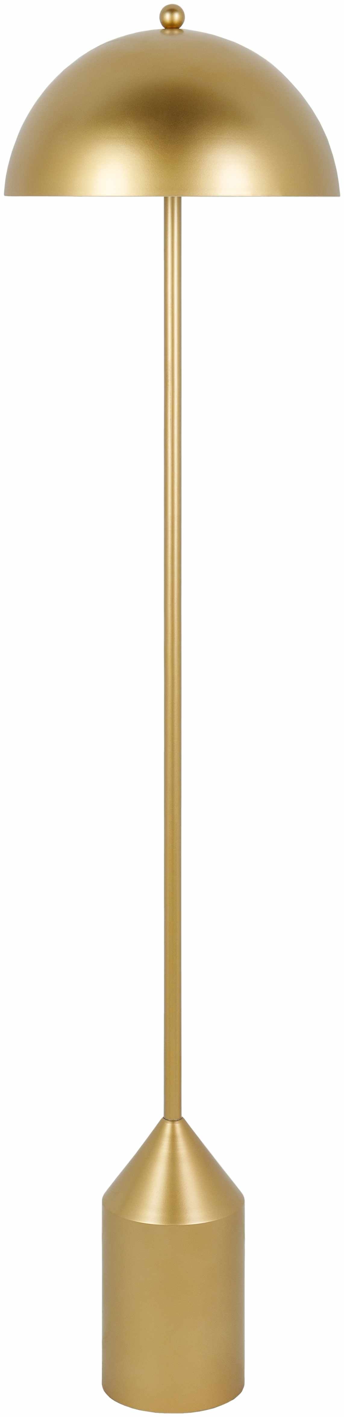 Landerneau Gold Floor Lamp