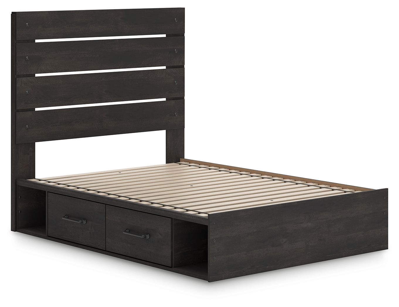Hollivern - Panel Storage Bed-2