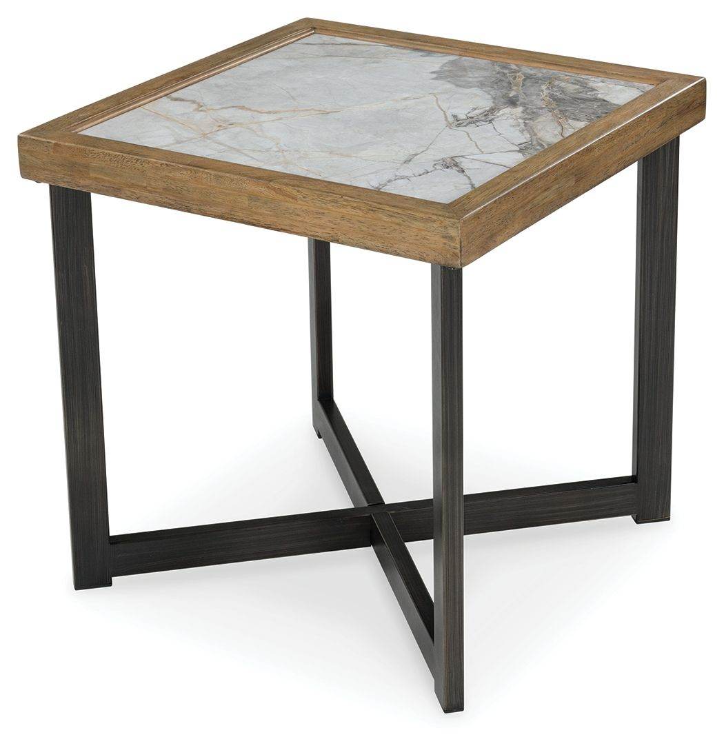 Montia - Square End Table - Multi-2