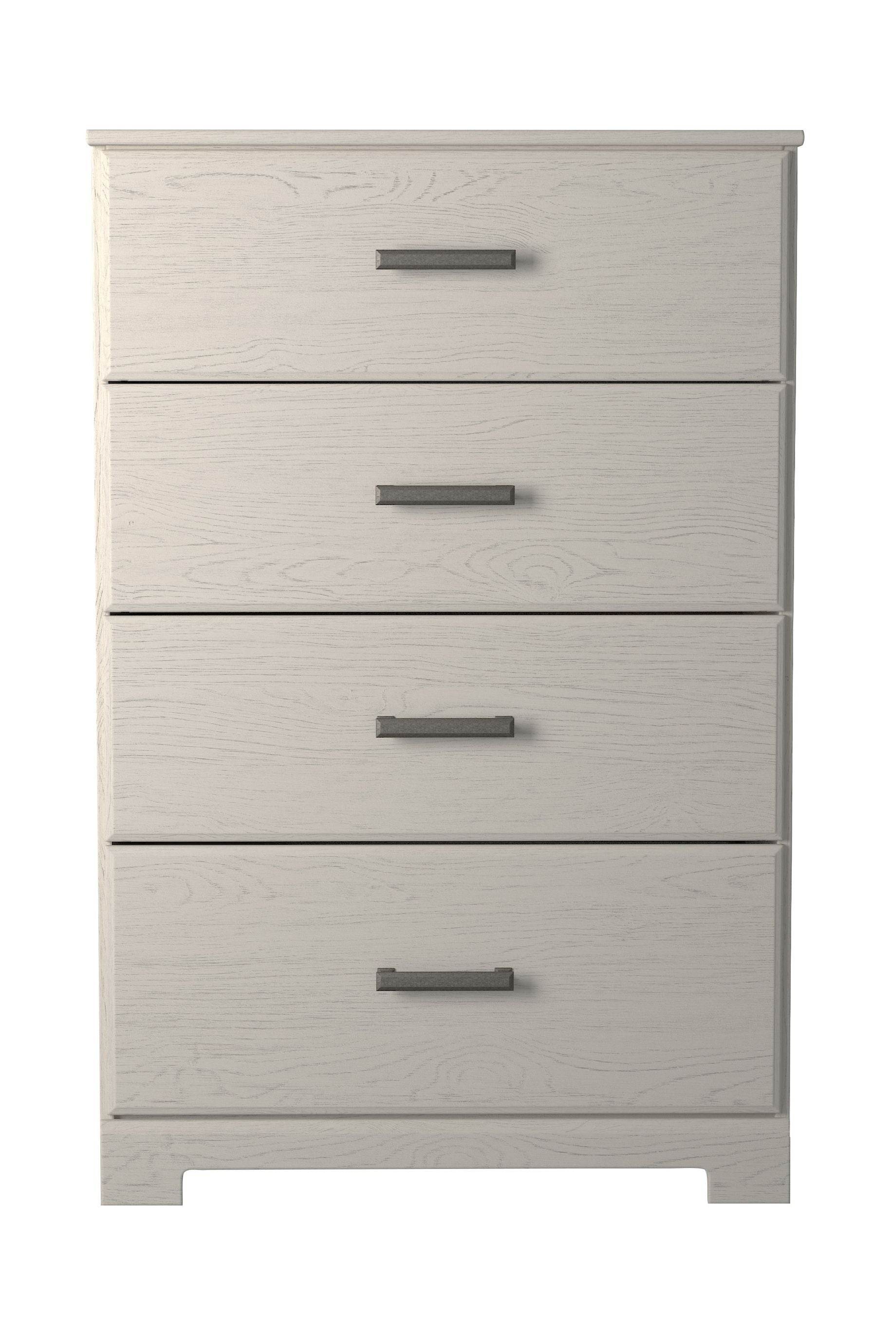 Stelsie - Four Drawer Chest - White-2