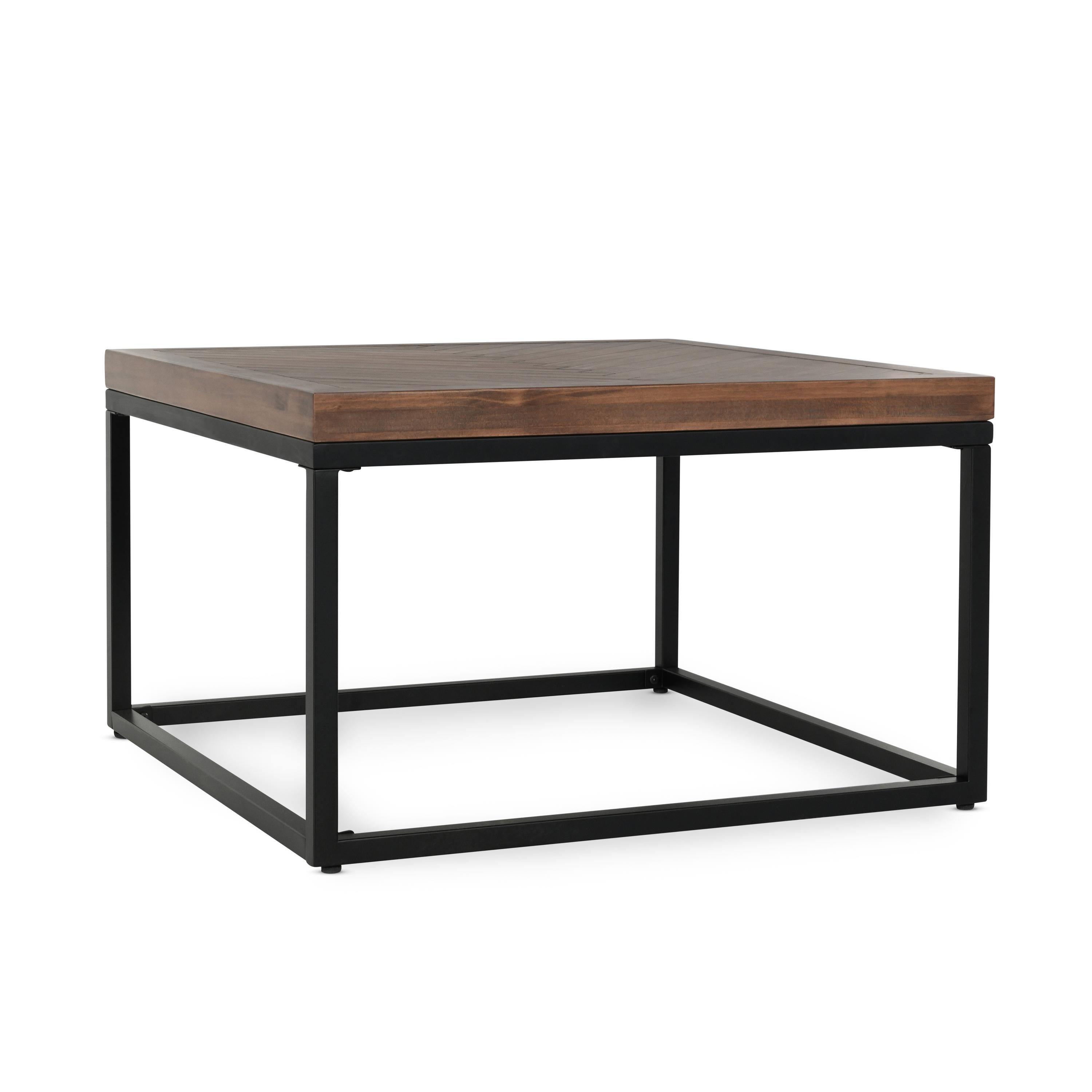 Chantel 30' Square Coffee Table Almond