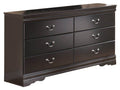 Huey Vineyard - Six Drawer Dresser - Black-0