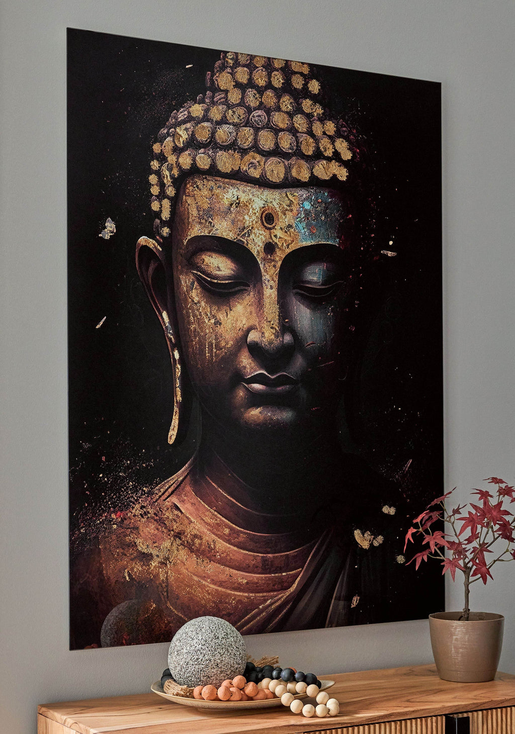 Caymoore - Wall Art - Black / Gold Finish-2
