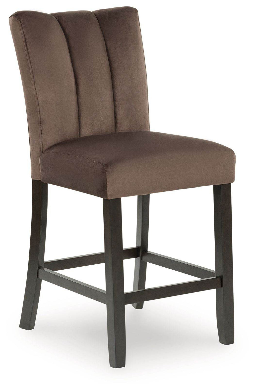 Jeshina - Upholstered Barstool (Set of 2) - Mocha-2
