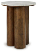 Henfield - Accent Table - Beige / Brown-0