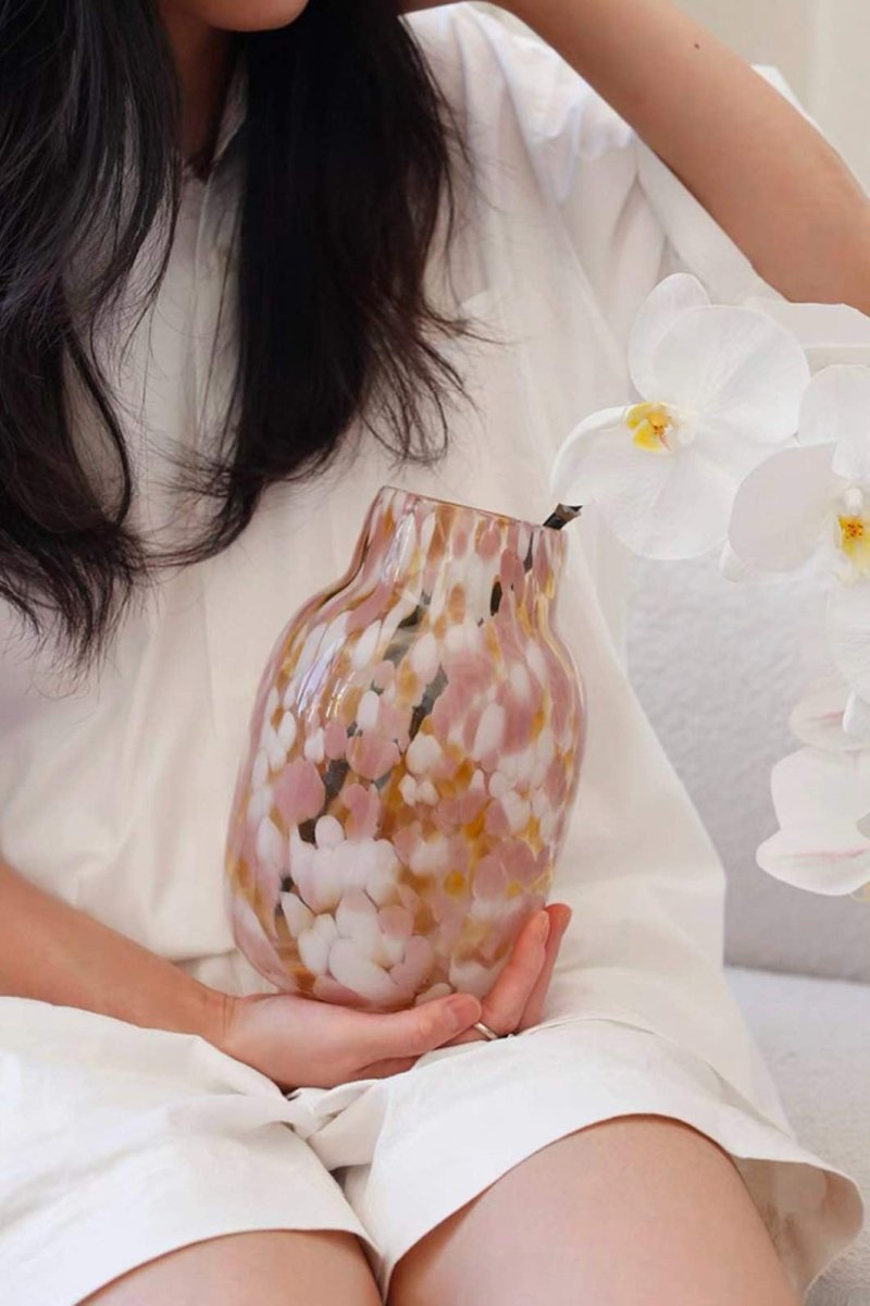 Handblown Nossa Ripple Vases-2