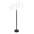 NNEDPE Black Metal Task Floor Lamp