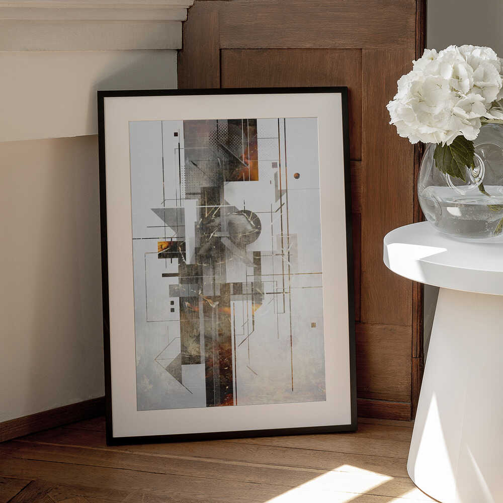 Wall art Geometric Illustration 07-4