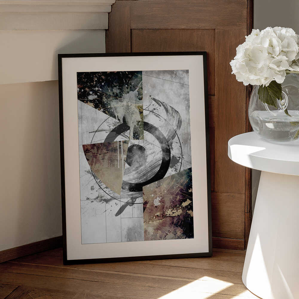 Wall art Geometric Vintage Art 10-4