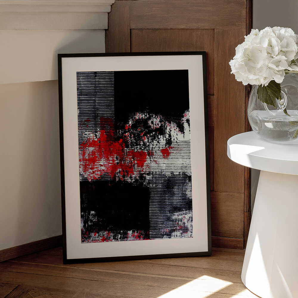 Wall art Crimson Echoes-4