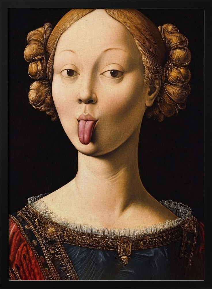 Wall art Insolent Lady-2