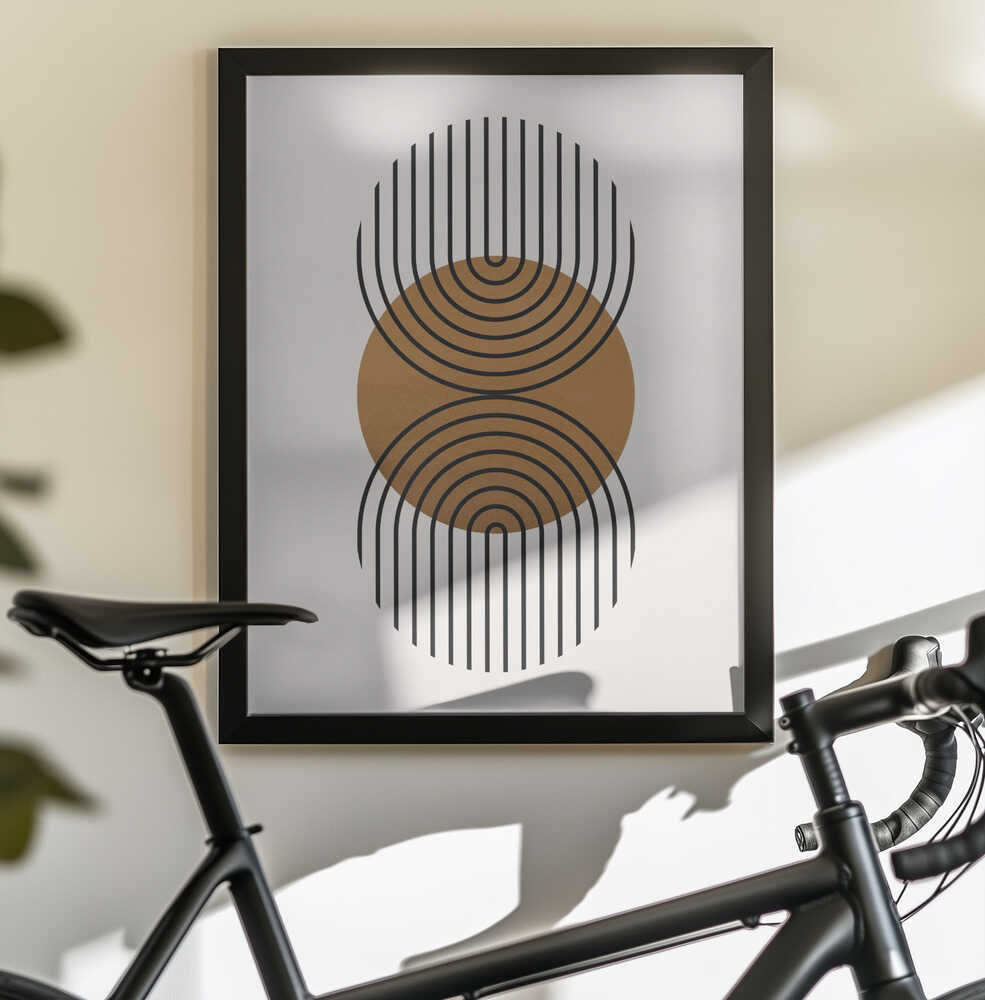 Wall art Art with circles 1-1
