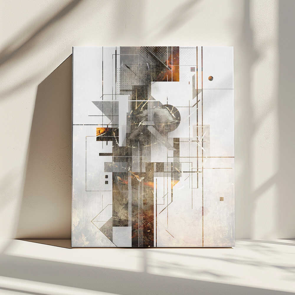 Wall art Geometric Illustration 07-3
