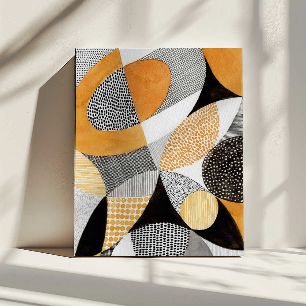 Wall art Geometric Harmony-3