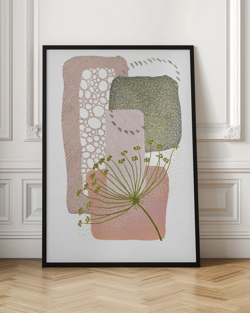 Delicate Pink and Green-2