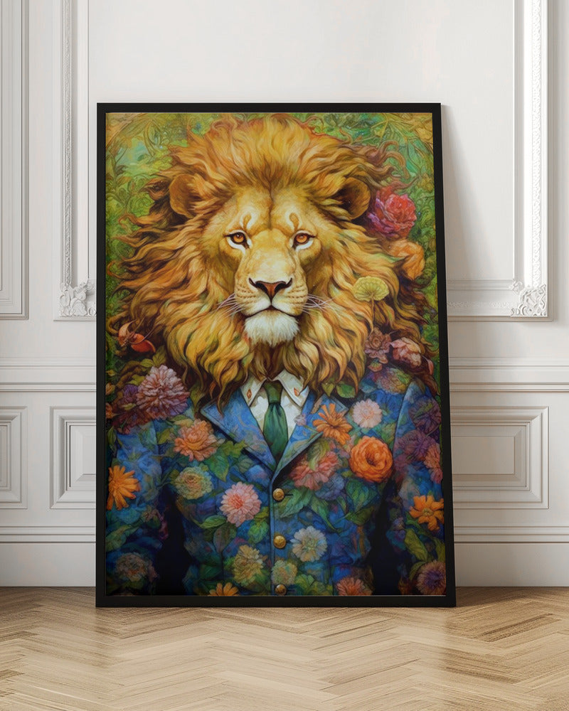 Wall art Lion animal art #lion-3