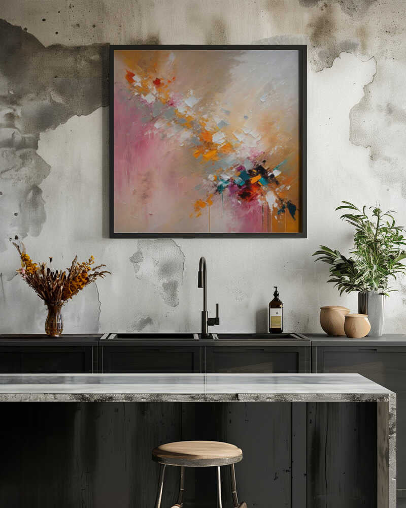 Wall art Colorful Cascade-2