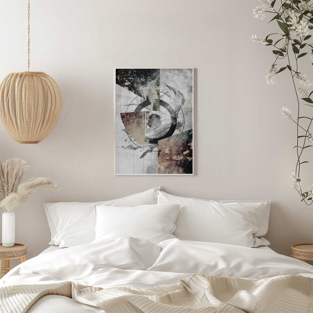 Wall art Geometric Vintage Art 10-2