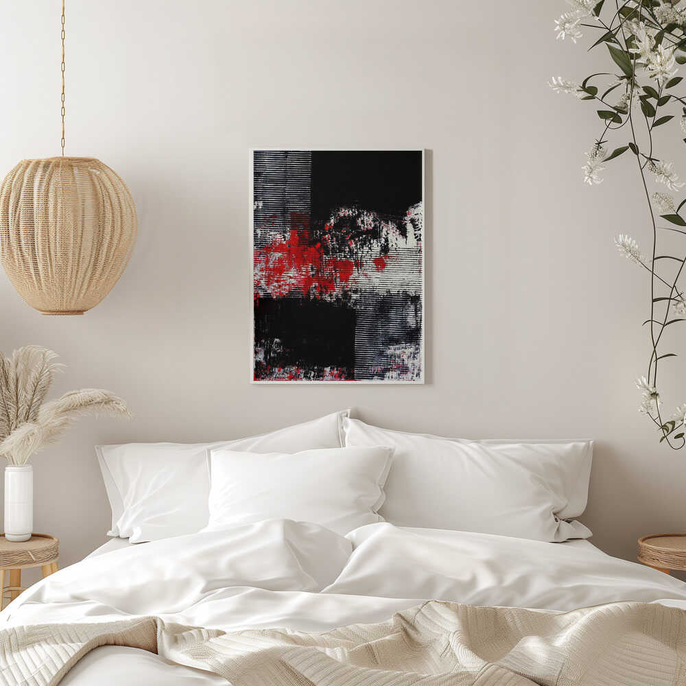 Wall art Crimson Echoes-2